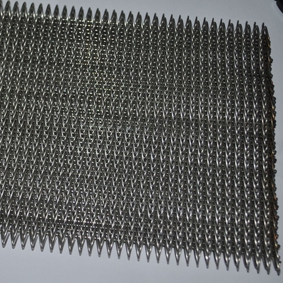 Crimped Wire Mesh Senyawa Seimbang Belt Dengan Korosi Tingkat Tinggi