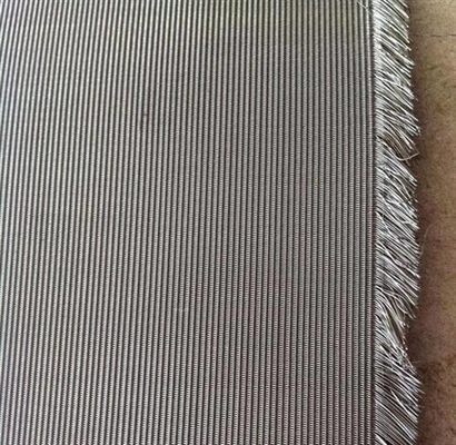 Filter Dutch Weave Stainless Steel Mesh 304 316 940L Untuk Lebar 0,5 - 2m