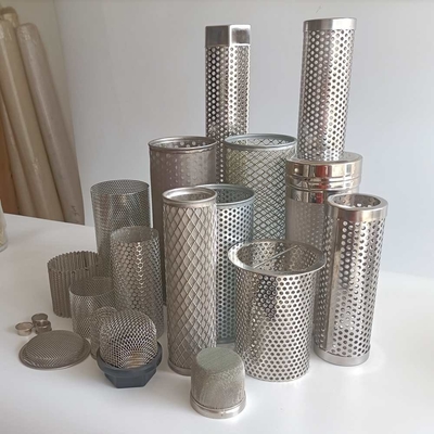0.1mm Sampai 6mm Stainless Steel Extruder Screen Mesh Dalam Berbagai Ukuran Bentuk